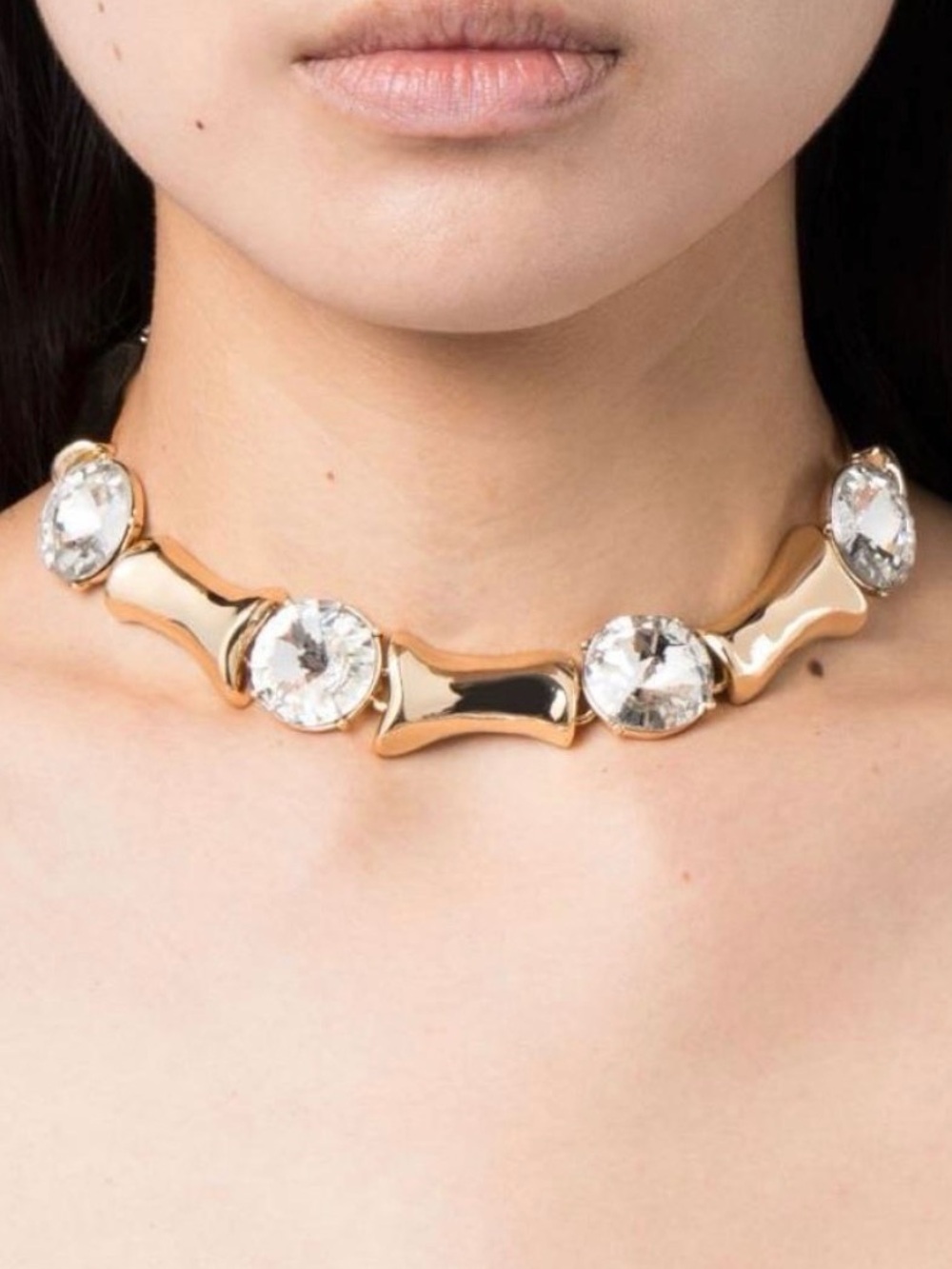 AREA necklace and earrings set